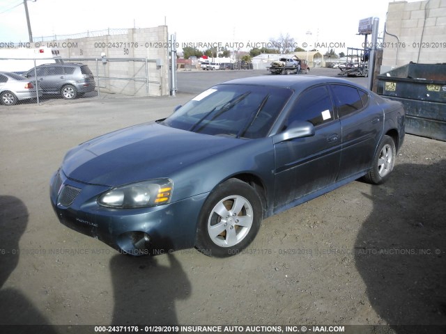 2G2WP552171101421 - 2007 PONTIAC GRAND PRIX BLUE photo 2