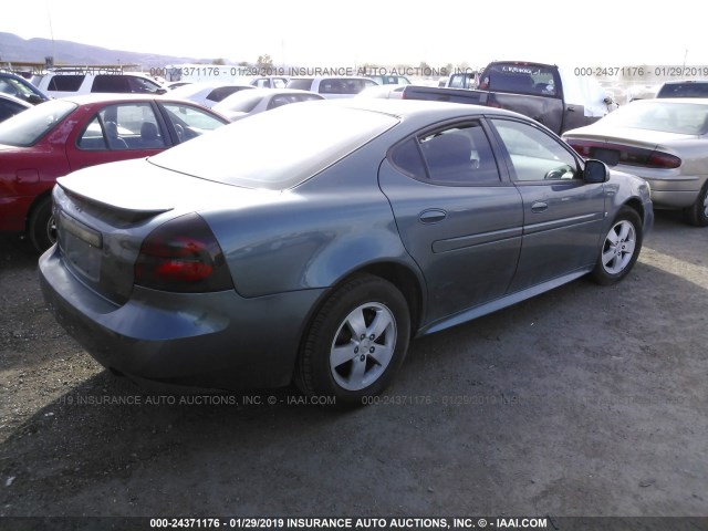 2G2WP552171101421 - 2007 PONTIAC GRAND PRIX BLUE photo 4