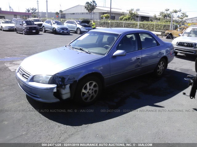 JT2BF22K5Y0254678 - 2000 TOYOTA CAMRY CE/LE/XLE BLUE photo 2