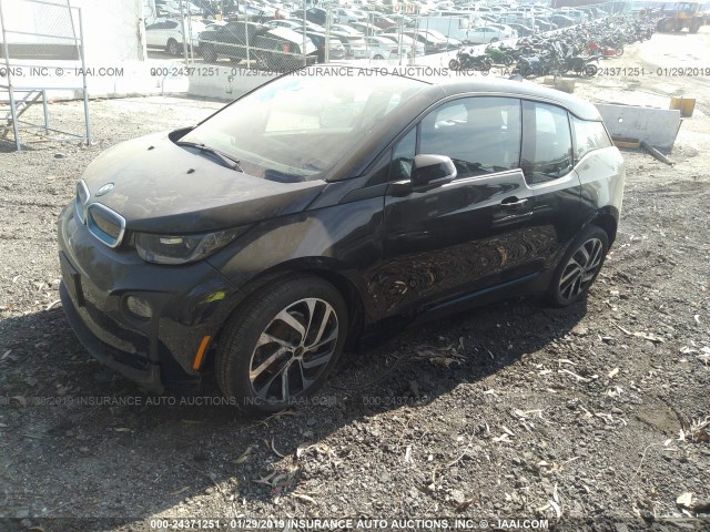 WBY1Z6C30HV949855 - 2017 BMW I3 BEV BLACK photo 2