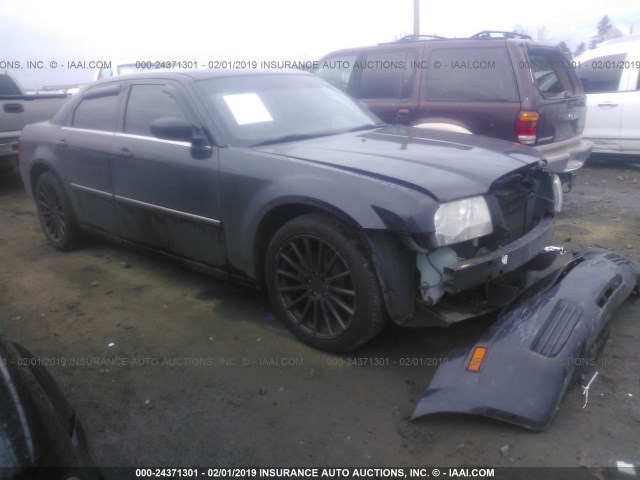 2C3KA43R17H855128 - 2007 CHRYSLER 300 BLACK photo 1