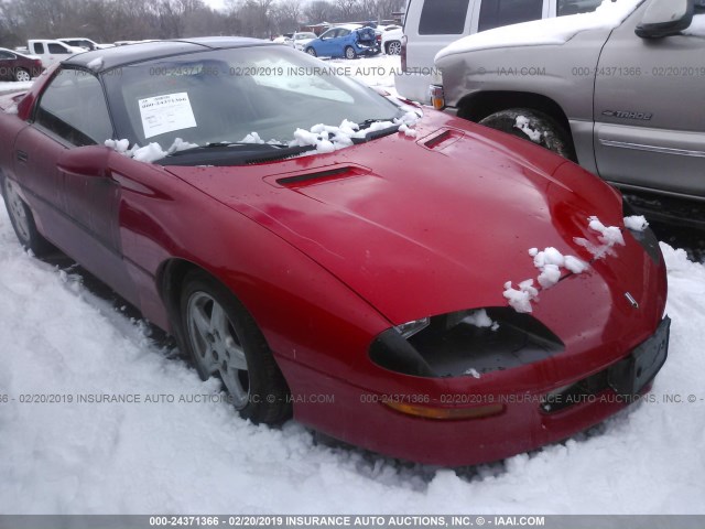 2G1FP22K8V2141087 - 1997 CHEVROLET CAMARO RS RED photo 1