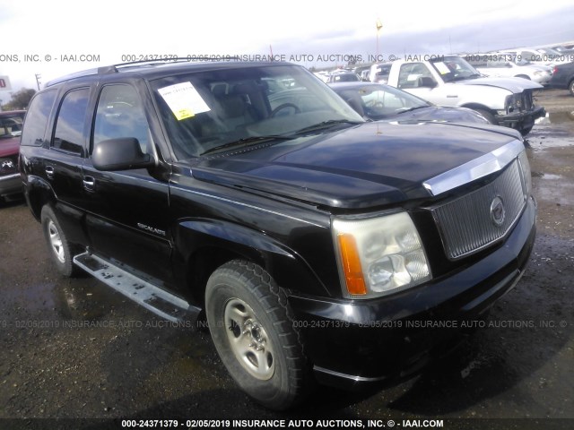 1GYEC63T02R139334 - 2002 CADILLAC ESCALADE LUXURY BLACK photo 1