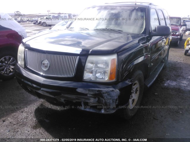 1GYEC63T02R139334 - 2002 CADILLAC ESCALADE LUXURY BLACK photo 6