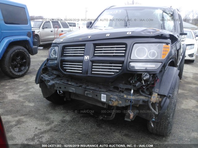 1D8GU58627W630572 - 2007 DODGE NITRO R/T BLACK photo 6