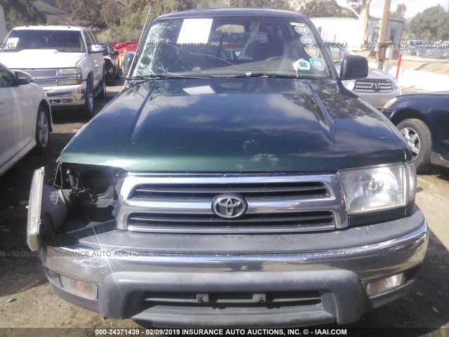 JT3GN86R3X0124783 - 1999 TOYOTA 4RUNNER SR5 GREEN photo 6