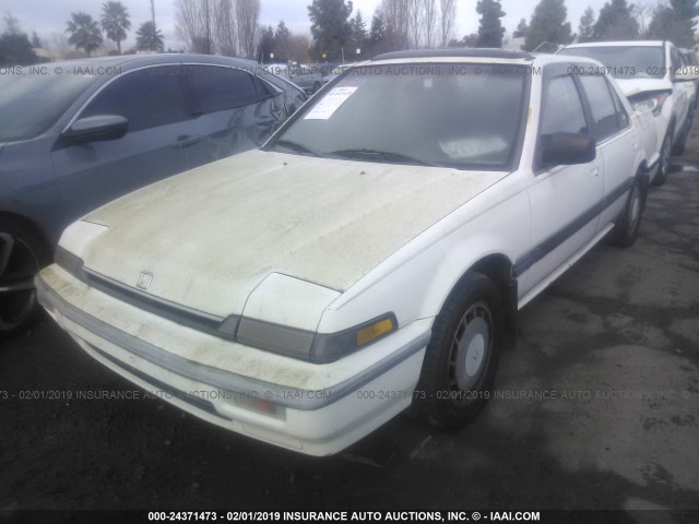 1HGCA5545JA165669 - 1988 HONDA ACCORD LXI WHITE photo 2