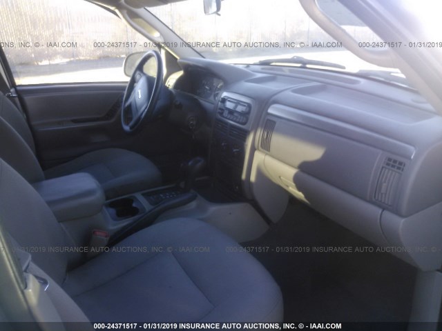 1J4GW48S34C265990 - 2004 JEEP GRAND CHEROKEE LAREDO/COLUMBIA/FREEDOM 绿色 照片 5