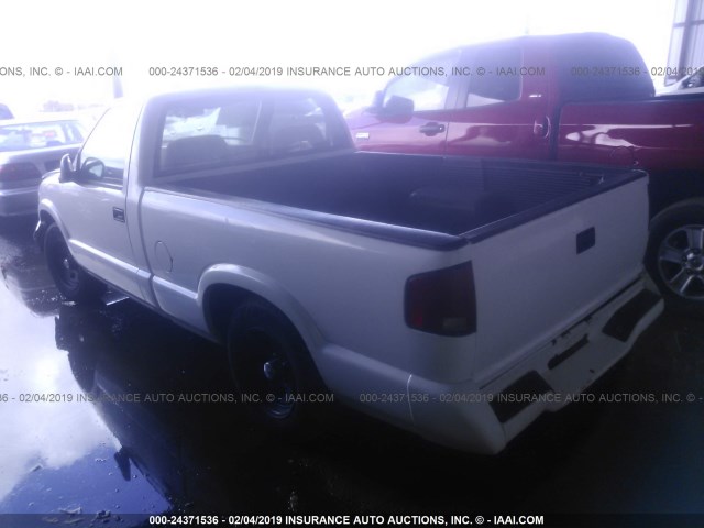 1GTCS1441S8536275 - 1995 GMC SONOMA WHITE photo 3