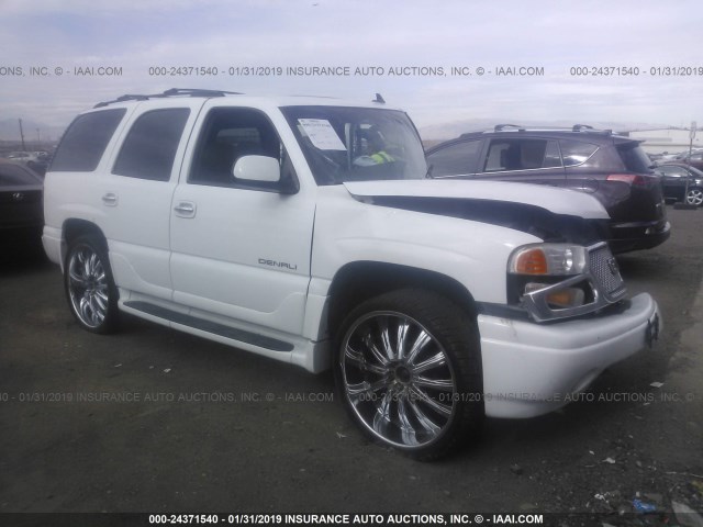 1GKEK63U36J114731 - 2006 GMC YUKON DENALI WHITE photo 1