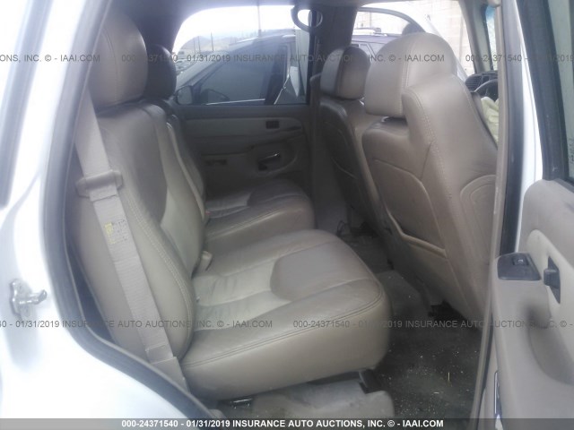 1GKEK63U36J114731 - 2006 GMC YUKON DENALI WHITE photo 8