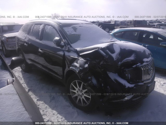 5GAKRBKD5GJ171858 - 2016 BUICK ENCLAVE BLACK photo 1