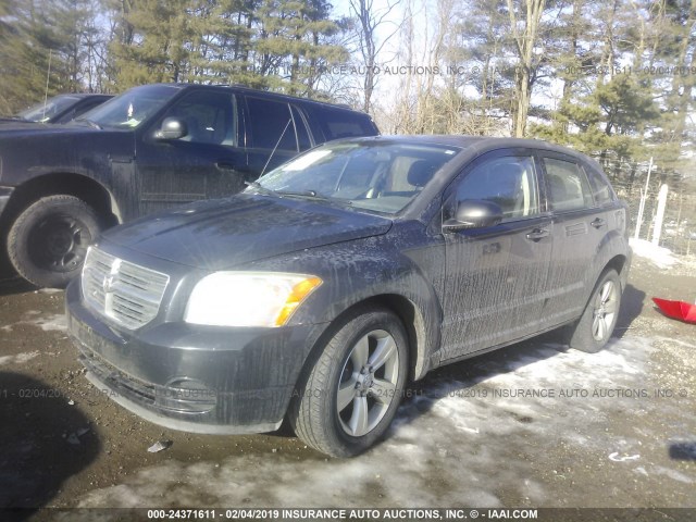 1B3CB4HA2AD534835 - 2010 DODGE CALIBER SXT BLACK photo 2