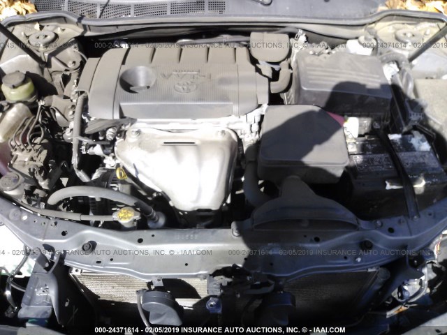 4T1BF3EK7BU197145 - 2011 TOYOTA CAMRY SE/LE/XLE 灰色 照片 10