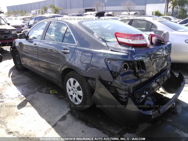 4T1BF3EK7BU197145 - 2011 TOYOTA CAMRY SE/LE/XLE 灰色 照片 3