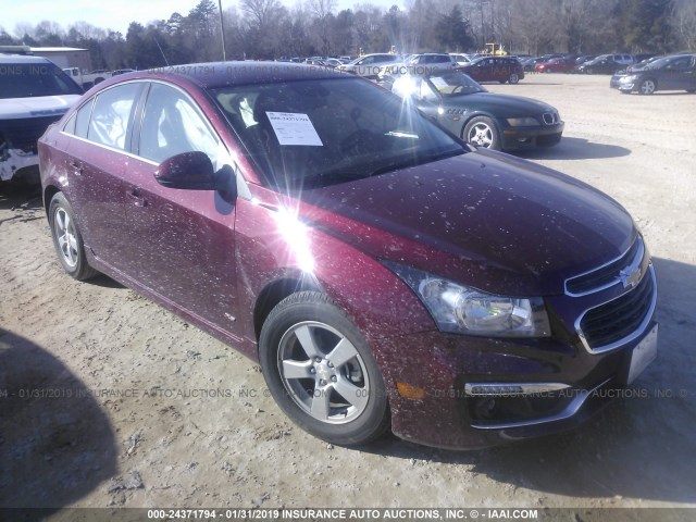 1G1PE5SB2G7203977 - 2016 CHEVROLET CRUZE LIMITED LT RED photo 1