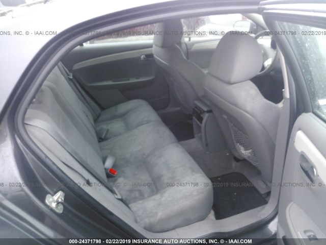 1G1ZA5E05AF285666 - 2010 CHEVROLET MALIBU LS GRAY photo 8