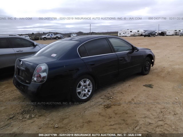 1N4AL11DX6N324741 - 2006 NISSAN ALTIMA S/SL BLUE photo 4