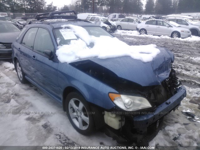 JF1GG61647H818753 - 2007 SUBARU IMPREZA 2.5I BLUE photo 1