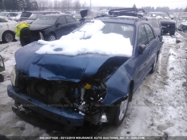 JF1GG61647H818753 - 2007 SUBARU IMPREZA 2.5I BLUE photo 2