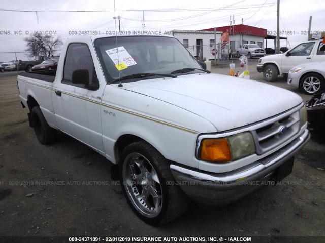 1FTCR10U7VUC70533 - 1997 FORD RANGER WHITE photo 1