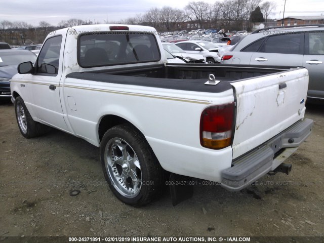 1FTCR10U7VUC70533 - 1997 FORD RANGER WHITE photo 3