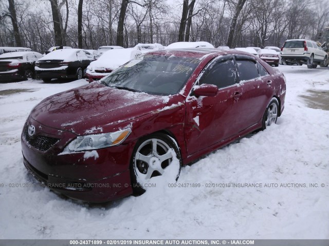 4T1BE46K89U269505 - 2009 TOYOTA CAMRY SE/LE/XLE 红色 照片 2