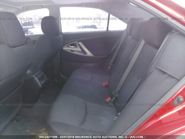 4T1BE46K89U269505 - 2009 TOYOTA CAMRY SE/LE/XLE 红色 照片 8