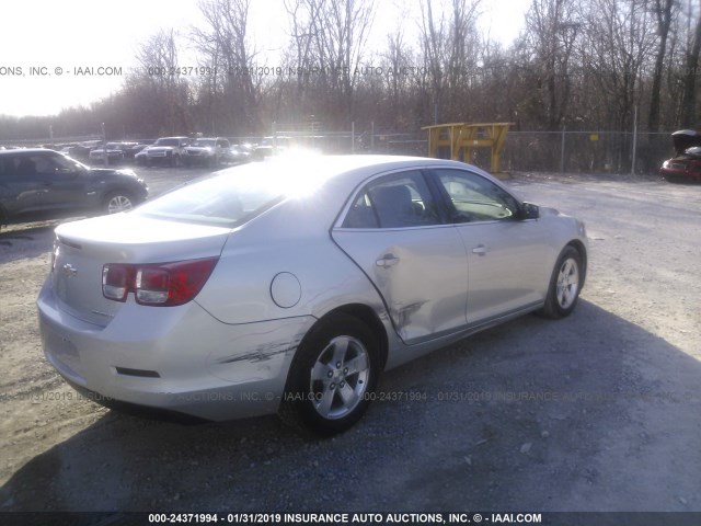 1G11C5SA0GU148031 - 2016 CHEVROLET MALIBU LIMITED LT SILVER photo 4