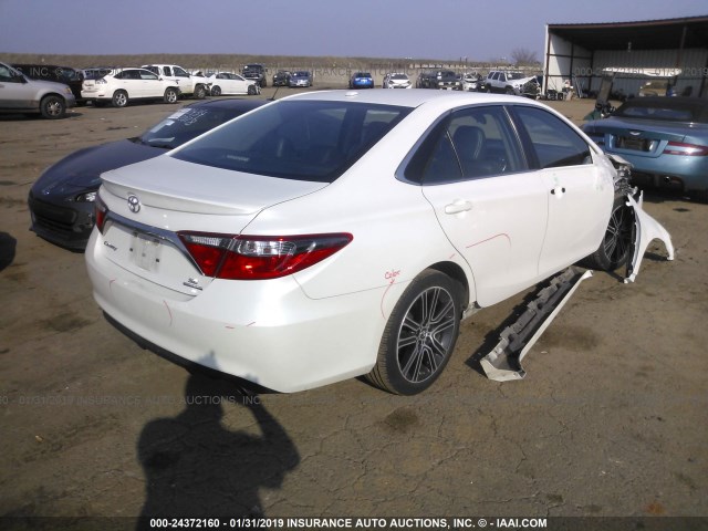 4T1BF1FK9GU151018 - 2016 TOYOTA CAMRY LE/XLE/SE/XSE 白色 照片 4