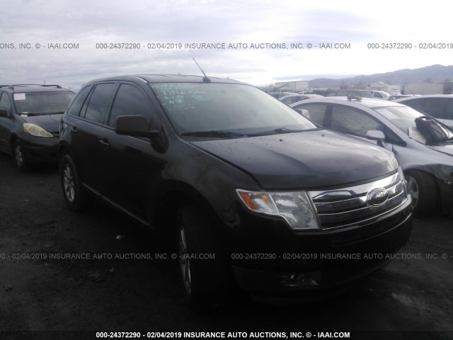 2FMDK3JC3ABA72537 - 2010 FORD EDGE SEL BLACK photo 1