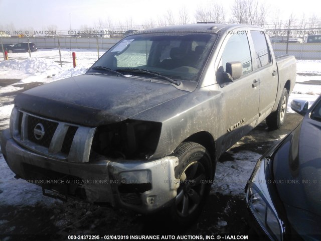 1N6AA07C29N318264 - 2009 NISSAN TITAN XE/SE/LE/PRO-4X BLACK photo 2