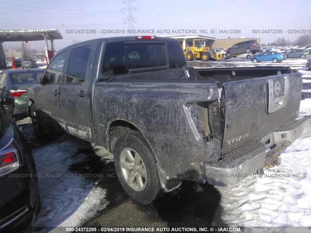 1N6AA07C29N318264 - 2009 NISSAN TITAN XE/SE/LE/PRO-4X BLACK photo 3