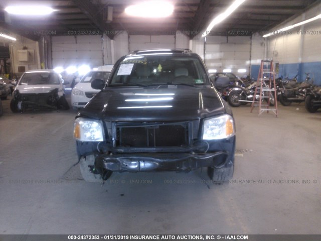 1GKDT13S872112236 - 2007 GMC ENVOY BLACK photo 6