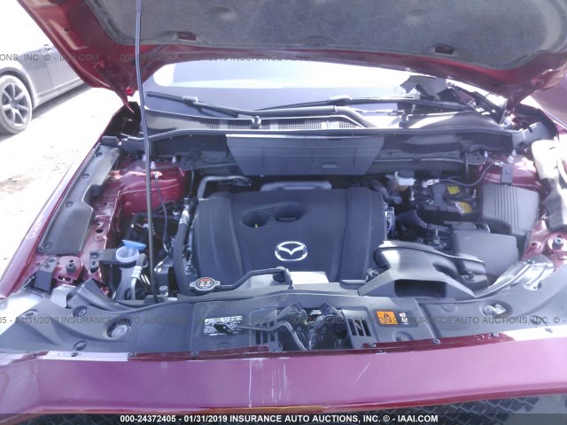 JM3KFACM9J1372161 - 2018 MAZDA CX-5 TOURING RED photo 10