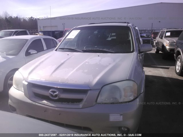 4F2YZ96155KM05215 - 2005 MAZDA TRIBUTE S TAN photo 6