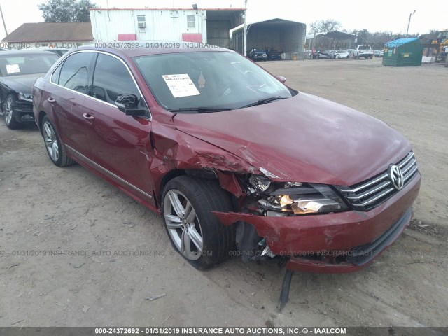 1VWBS7A3XFC009569 - 2015 VOLKSWAGEN PASSAT SE RED photo 6