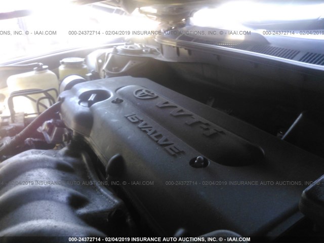 4T1BE46K38U259088 - 2008 TOYOTA CAMRY CE/LE/XLE/SE BEIGE photo 10