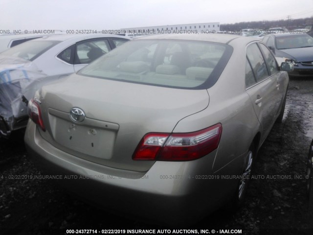 4T1BE46K38U259088 - 2008 TOYOTA CAMRY CE/LE/XLE/SE BEIGE photo 4