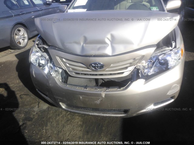4T1BE46K38U259088 - 2008 TOYOTA CAMRY CE/LE/XLE/SE BEIGE photo 6