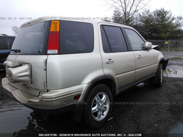 JHLRD1873YC038810 - 2000 HONDA CR-V SE/EX GOLD photo 4