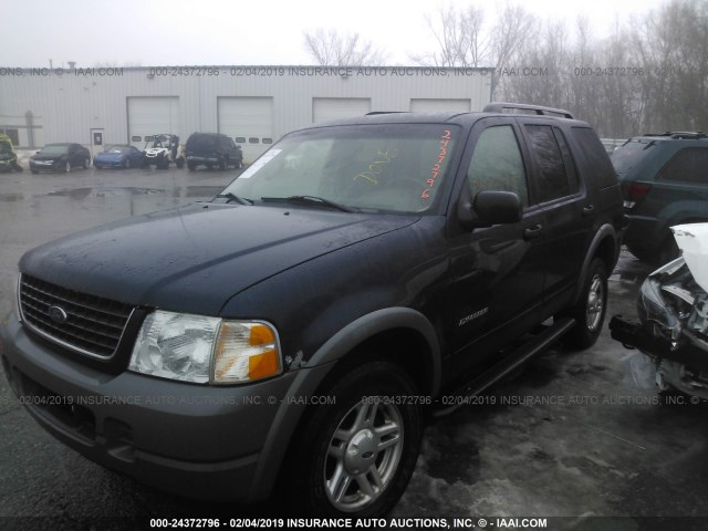 1FMZU62K72ZC71399 - 2002 FORD EXPLORER XLS BLUE photo 2