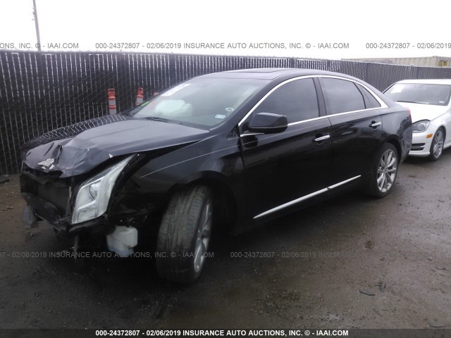 2G61P5S3XD9145436 - 2013 CADILLAC XTS LUXURY COLLECTION BLACK photo 2