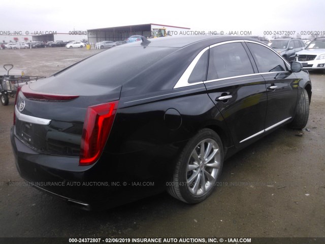 2G61P5S3XD9145436 - 2013 CADILLAC XTS LUXURY COLLECTION BLACK photo 4