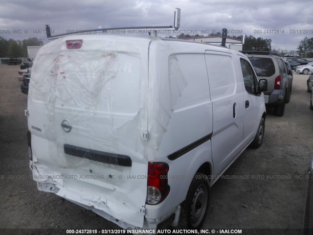 3N6CM0KN7GK700673 - 2016 NISSAN NV200 2.5S/2.5SV WHITE photo 4