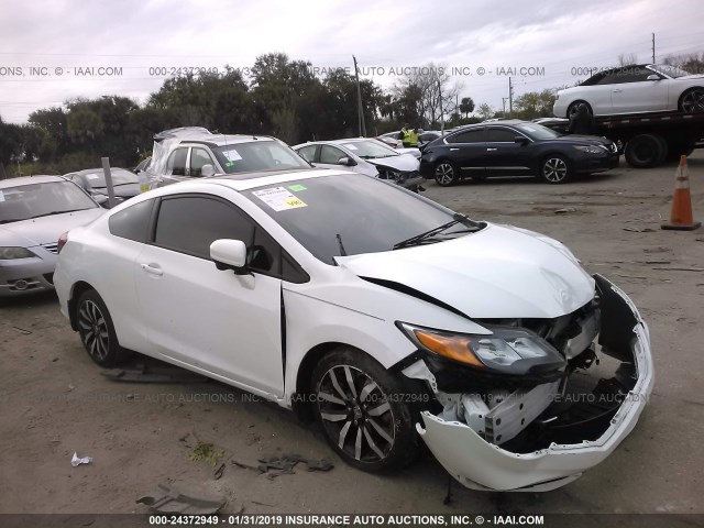 2HGFG3B08FH532123 - 2015 HONDA CIVIC EXL Ağ foto 1