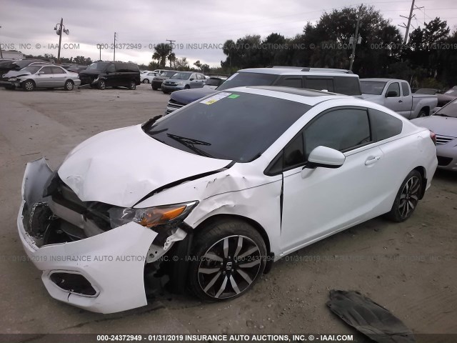 2HGFG3B08FH532123 - 2015 HONDA CIVIC EXL Ağ foto 2