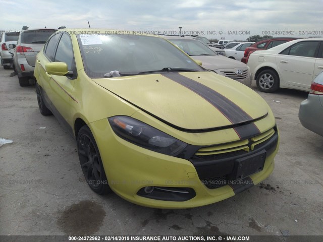 1C3CDFBA7DD182244 - 2013 DODGE DART SXT GREEN photo 1