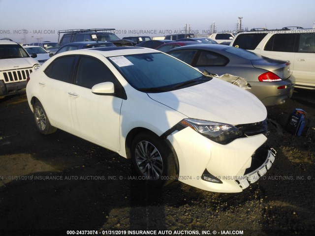 5YFBURHE5HP634150 - 2017 TOYOTA COROLLA L/LE/XLE/SE/XSE WHITE photo 1