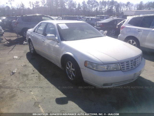 1G6KY5496XU918624 - 1999 CADILLAC SEVILLE STS WHITE photo 1